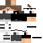 Minecraft skin texture, 64x64 pixels