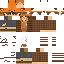 Minecraft skin texture, 64x64 pixels