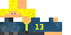 Minecraft skin texture, 64x32 legacy pixels