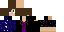 Minecraft skin texture, 64x32 legacy pixels