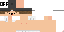 Minecraft skin texture, 64x32 legacy pixels