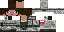 Minecraft skin texture, 64x32 legacy pixels