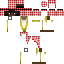 Minecraft skin texture, 64x64 pixels
