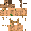 Minecraft skin texture, 64x64 pixels