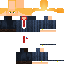 Minecraft skin texture, 64x64 pixels