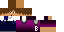 Minecraft skin texture, 64x32 legacy pixels