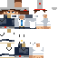 Minecraft skin texture, 64x64 pixels