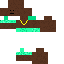 Minecraft skin texture, 64x64 pixels