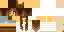 Minecraft skin texture, 64x32 legacy pixels