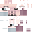 Minecraft skin texture, 64x64 pixels