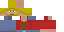 Minecraft skin texture, 64x32 legacy pixels