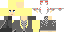 Minecraft skin texture, 64x32 legacy pixels