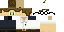 Minecraft skin texture, 64x32 legacy pixels
