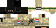 Minecraft skin texture, 64x32 legacy pixels