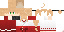 Minecraft skin texture, 64x32 legacy pixels