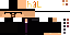 Minecraft skin texture, 64x32 legacy pixels