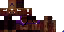 Minecraft skin texture, 64x32 legacy pixels