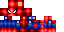 Minecraft skin texture, 64x32 legacy pixels