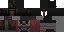 Minecraft skin texture, 64x32 legacy pixels