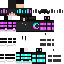 Minecraft skin texture, 64x64 pixels