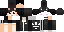 Minecraft skin texture, 64x32 legacy pixels