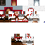 Minecraft skin texture, 64x64 pixels