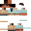 Minecraft skin texture, 64x64 pixels