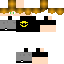 Minecraft skin texture, 64x64 pixels