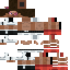 Minecraft skin texture, 64x64 pixels