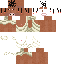 Minecraft skin texture, 64x64 pixels