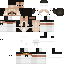 Minecraft skin texture, 64x64 pixels
