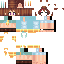 Minecraft skin texture, 64x64 pixels