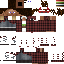 Minecraft skin texture, 64x64 pixels