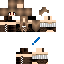 Minecraft skin texture, 64x64 pixels
