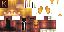 Minecraft skin texture, 64x32 legacy pixels