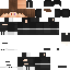 Minecraft skin texture, 64x64 pixels