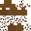 Minecraft skin texture, 64x64 pixels