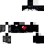 Minecraft skin texture, 64x64 pixels