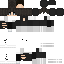 Minecraft skin texture, 64x64 pixels