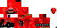 Minecraft skin texture, 64x32 legacy pixels