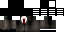 Minecraft skin texture, 64x32 legacy pixels