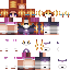 Minecraft skin texture, 64x64 pixels