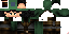 Minecraft skin texture, 64x32 legacy pixels