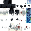 Minecraft skin texture, 64x64 pixels