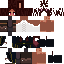 Classic Minecraft skin texture, 64x64 pixels