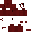 Slim Minecraft skin texture, 64x64 pixels