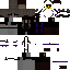 Minecraft skin texture, 64x64 pixels