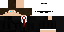 Minecraft skin texture, 64x32 legacy pixels