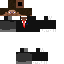 Minecraft skin texture, 64x64 pixels
