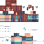 Minecraft skin texture, 64x64 pixels